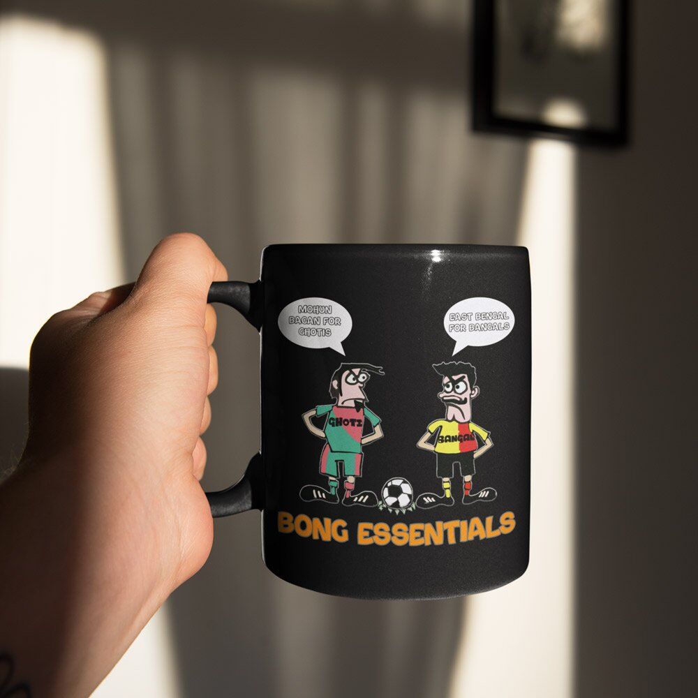 Designer Ceramic Mug-Being Bong Design-01-By EqualLife -EL7222110 - Image 2
