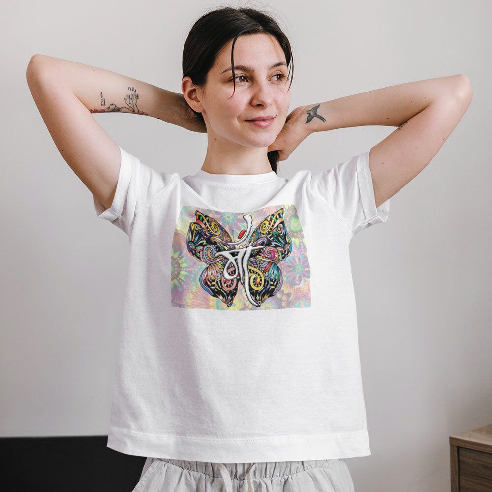 Pure Cotton Bio-Washed T-Shirt Chest Printed-Maa (Design-1)-by ZingerTees-Unisex-EL9120056