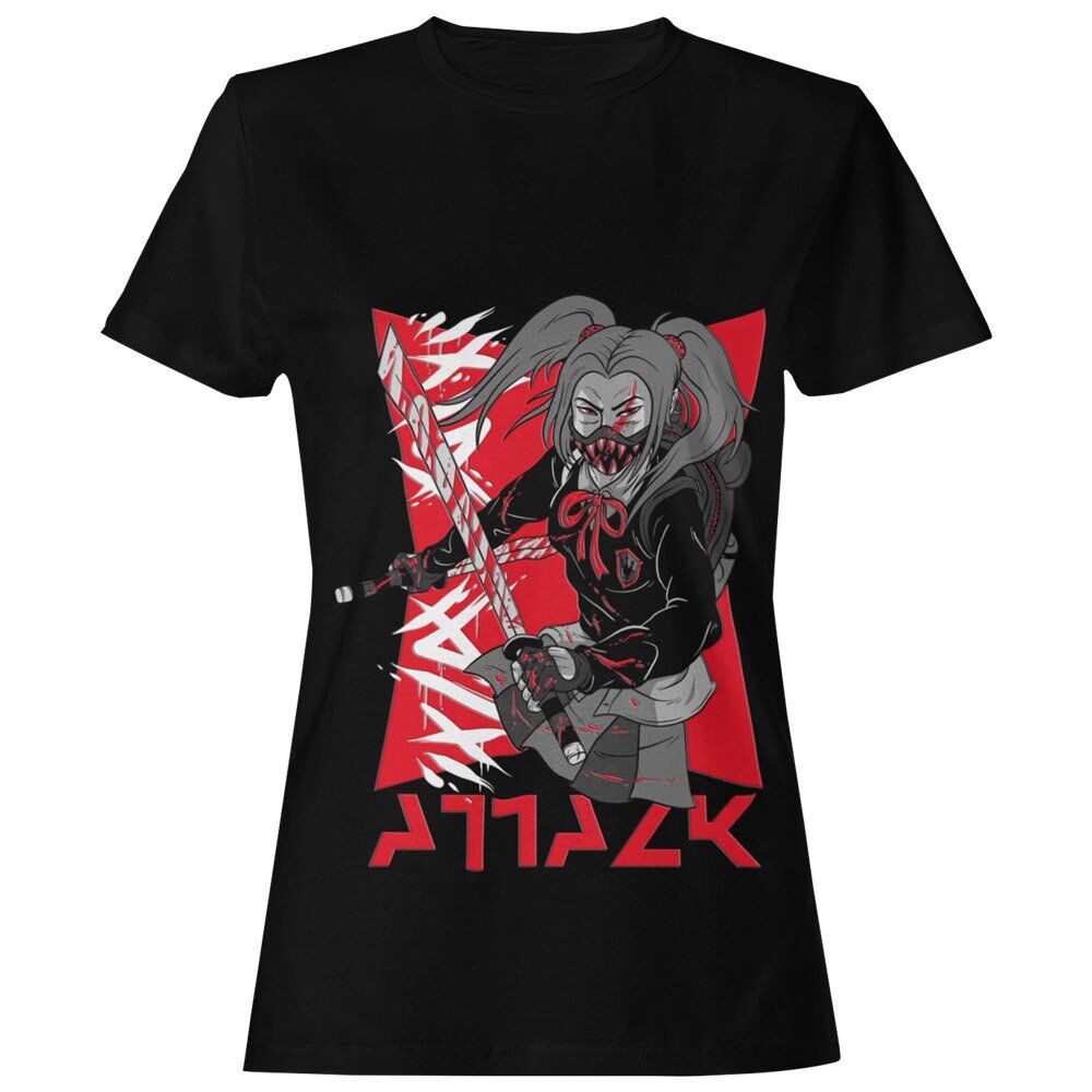 Pure Cotton Bio-Washed T-Shirt Chest Printed-Japanese Anime Art Series - 15 - Underground Rebels Attack Design-by ZingerTees-Unisex-EL9120229 - Image 6