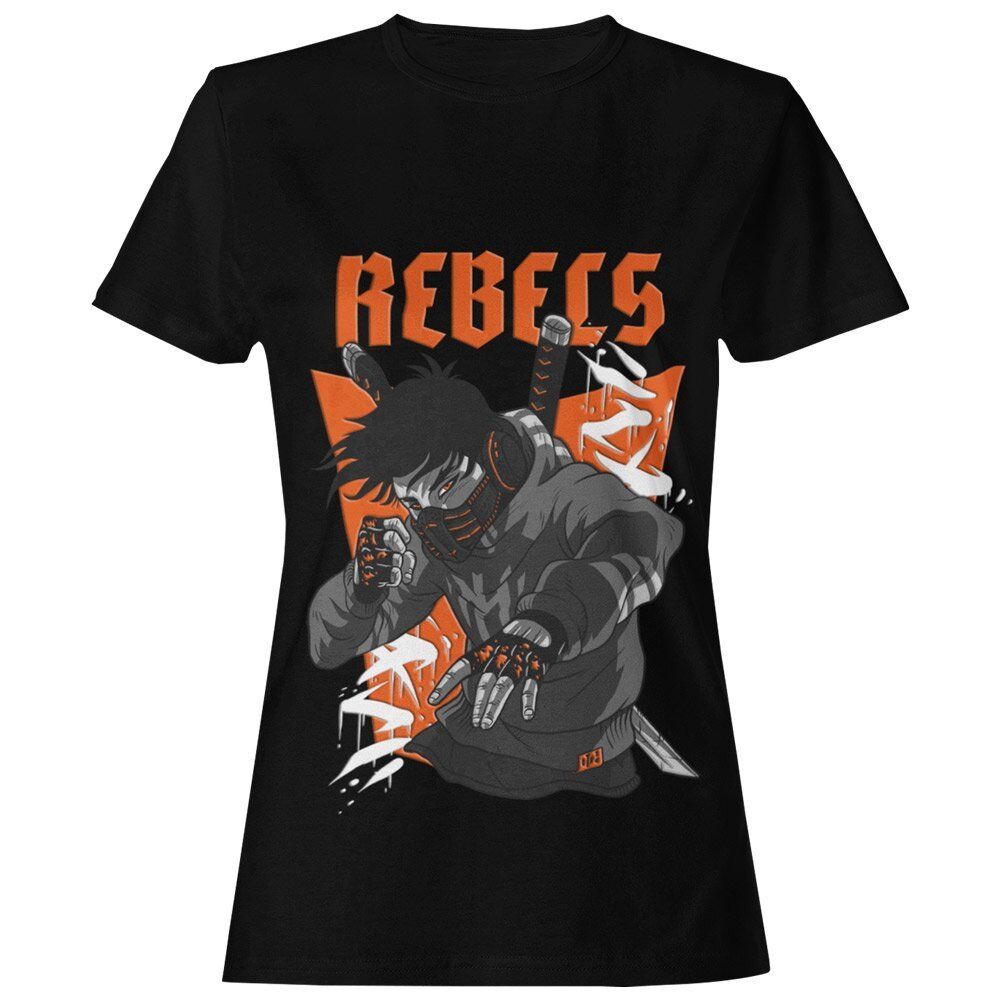 Pure Cotton Bio-Washed T-Shirt Chest Printed-Japanese Anime Art Series - 16 - Underground Rebels Design-by ZingerTees-Unisex-EL9120230 - Image 7