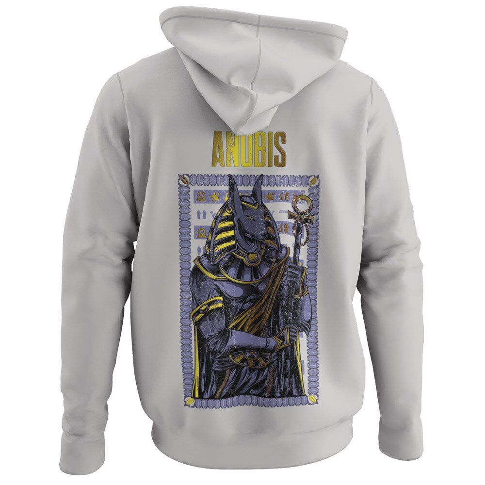 Printed Hoodie-Anubis Legendary Warrior Design-by ZingerTees-Unisex-EL9410001 - Image 6