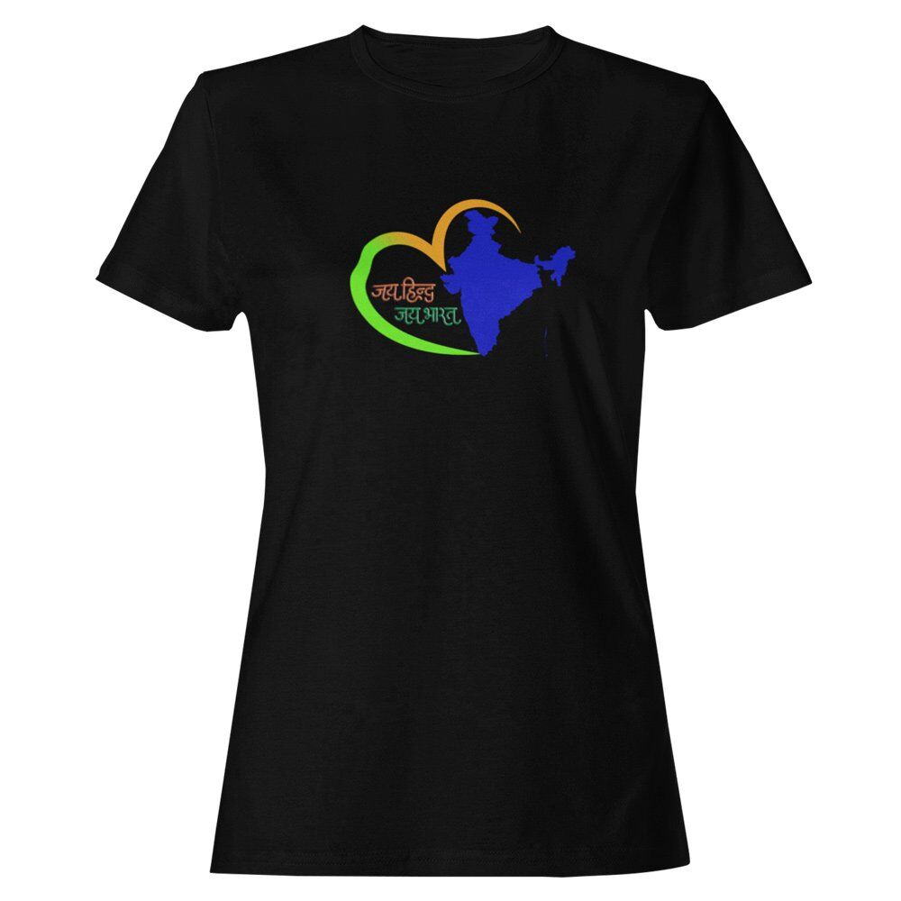 Pure Cotton Bio-Washed T-Shirt Chest Printed-Celebrate India Series - Jai Hind Jai Bhart Design-by ZingerTees-Unisex-EL9120249 - Image 5