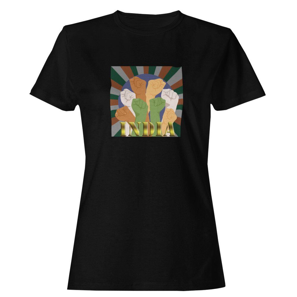 Pure Cotton Bio-Washed T-Shirt Chest Printed-Celebrate India Series - New And Powerful India Design-by ZingerTees-Unisex-EL9120250 - Image 7