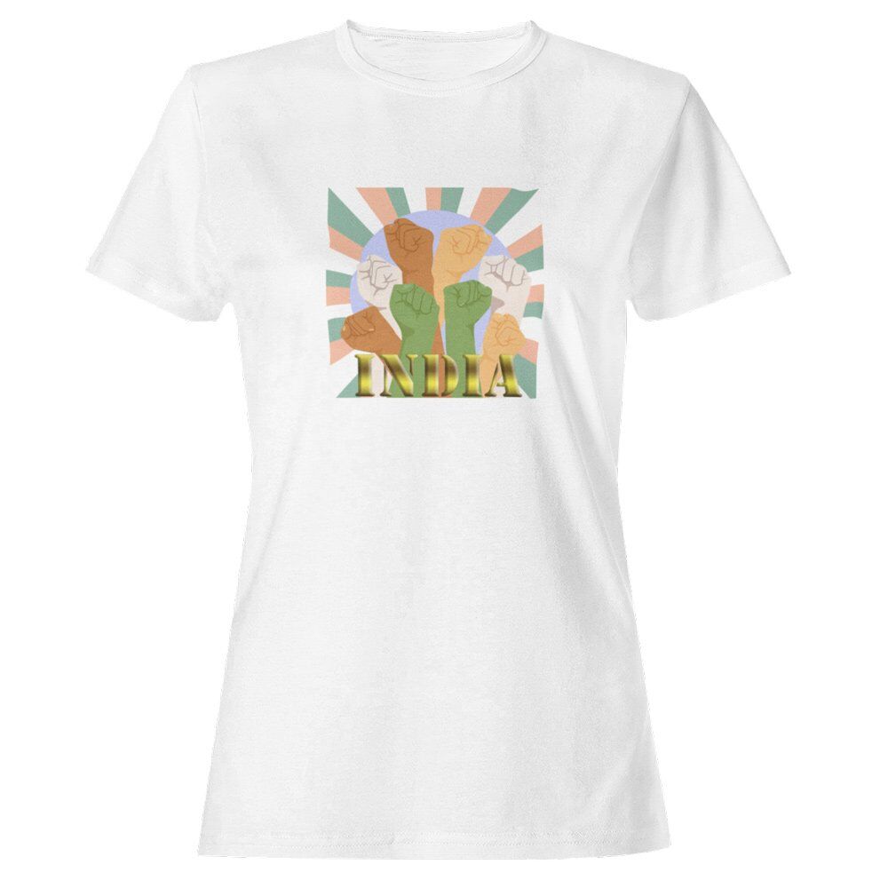 Pure Cotton Bio-Washed T-Shirt Chest Printed-Celebrate India Series - New And Powerful India Design-by ZingerTees-Unisex-EL9120250 - Image 8