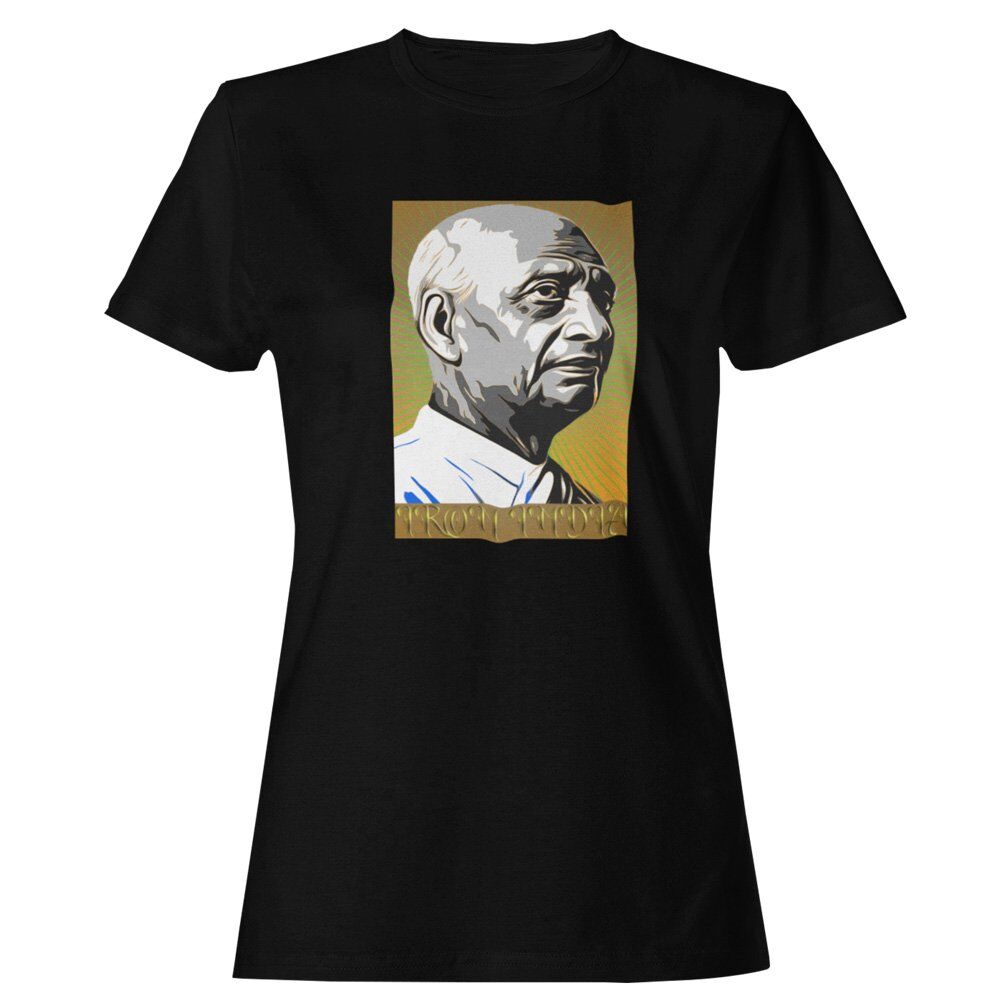 Pure Cotton Bio-Washed T-Shirt Chest Printed-Celebrate India Series - Sardar Patel The Iron Man Who Made Iron India Design-by ZingerTees-Unisex-EL9120252 - Image 7