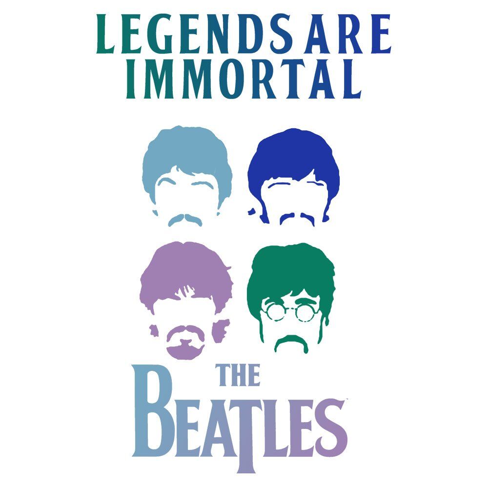 Pure Cotton Bio-Washed T-Shirt Chest Printed-Tribute to The Beatles-Rock Music Legends-6-by ZingerTees-Unisex-EL9120341 - Image 10