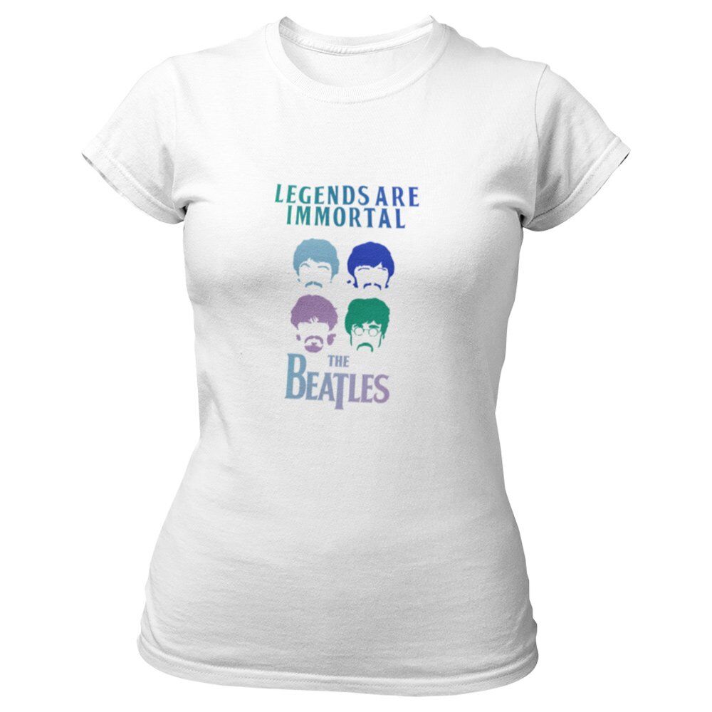 Pure Cotton Bio-Washed T-Shirt Chest Printed-Tribute to The Beatles-Rock Music Legends-6-by ZingerTees-Unisex-EL9120341 - Image 3