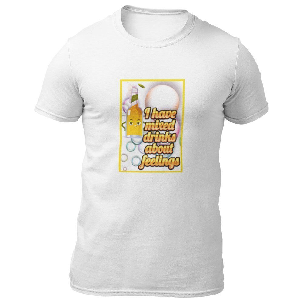 Pure Cotton Bio-Washed T-Shirt Chest Printed-Funny Slogan-Beer Fun Design-2-by ZingerTees-Unisex-EL9120387 - Image 8