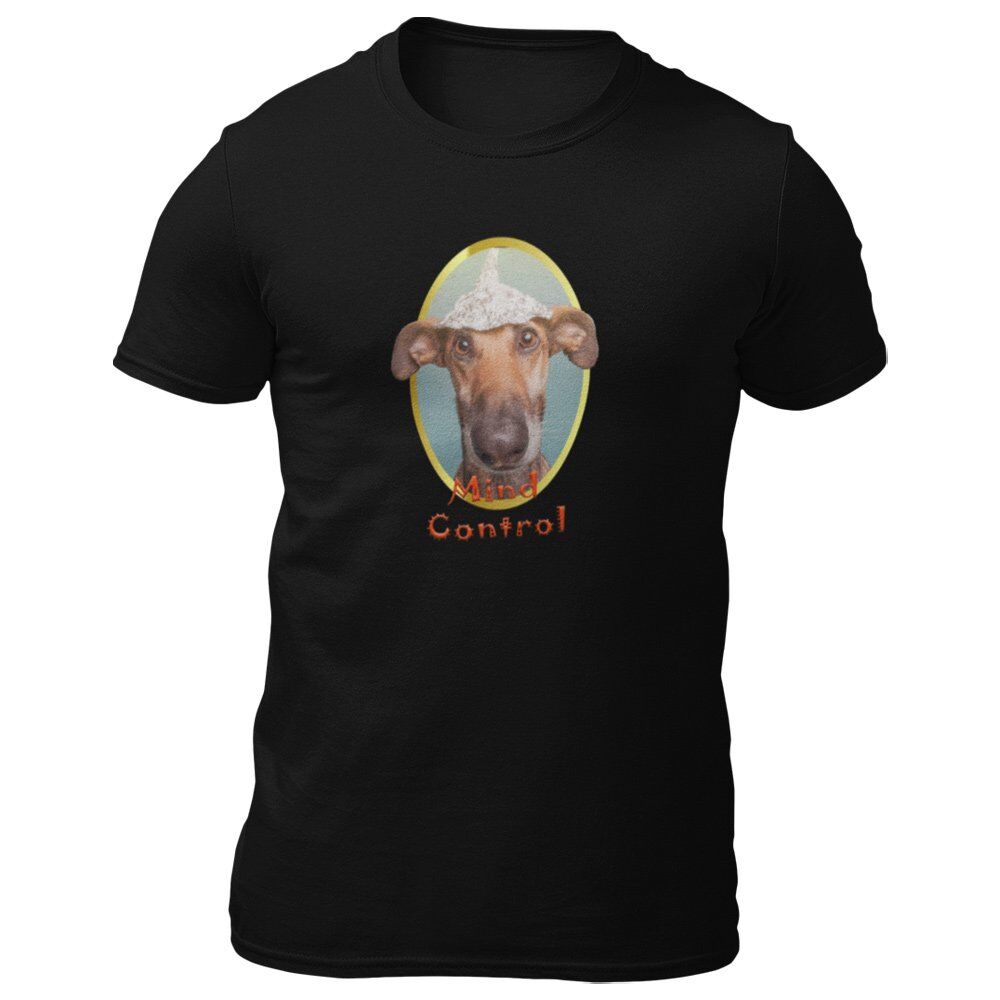 Pure Cotton Bio-Washed T-Shirt Chest Printed-Slogan Funny Dog-Alien Mild Control-Design-15-by ZingerTees-Unisex-EL9120466 - Image 6