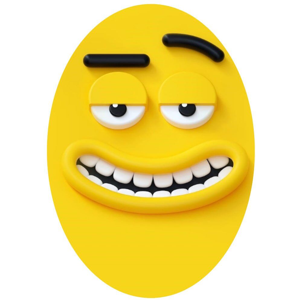 Pure Cotton Bio-Washed T-Shirt Chest Printed-Funny Egg head Emoji Design-8-by ZingerTees-Unisex-EL9120454 - Image 9