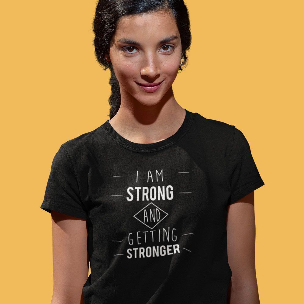 Pure Cotton Bio-Washed T-Shirt Chest Printed-Inspirational Slogan-Design-21-by ZingerTees-Unisex-EL9120411