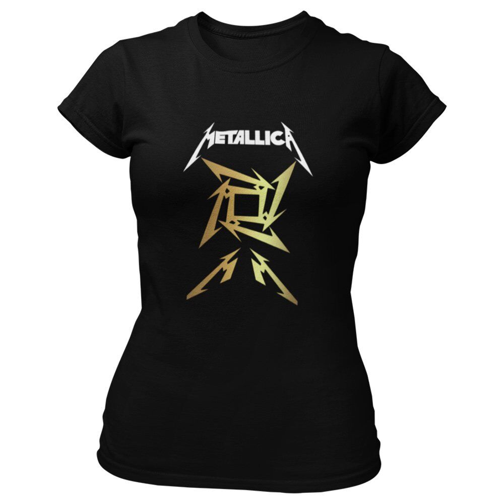 Pure Cotton Bio-Washed T-Shirt Chest Printed-Tribute to Metallica-Rock Music-Design-5-by ZingerTees-Unisex-EL9120483 - Image 7