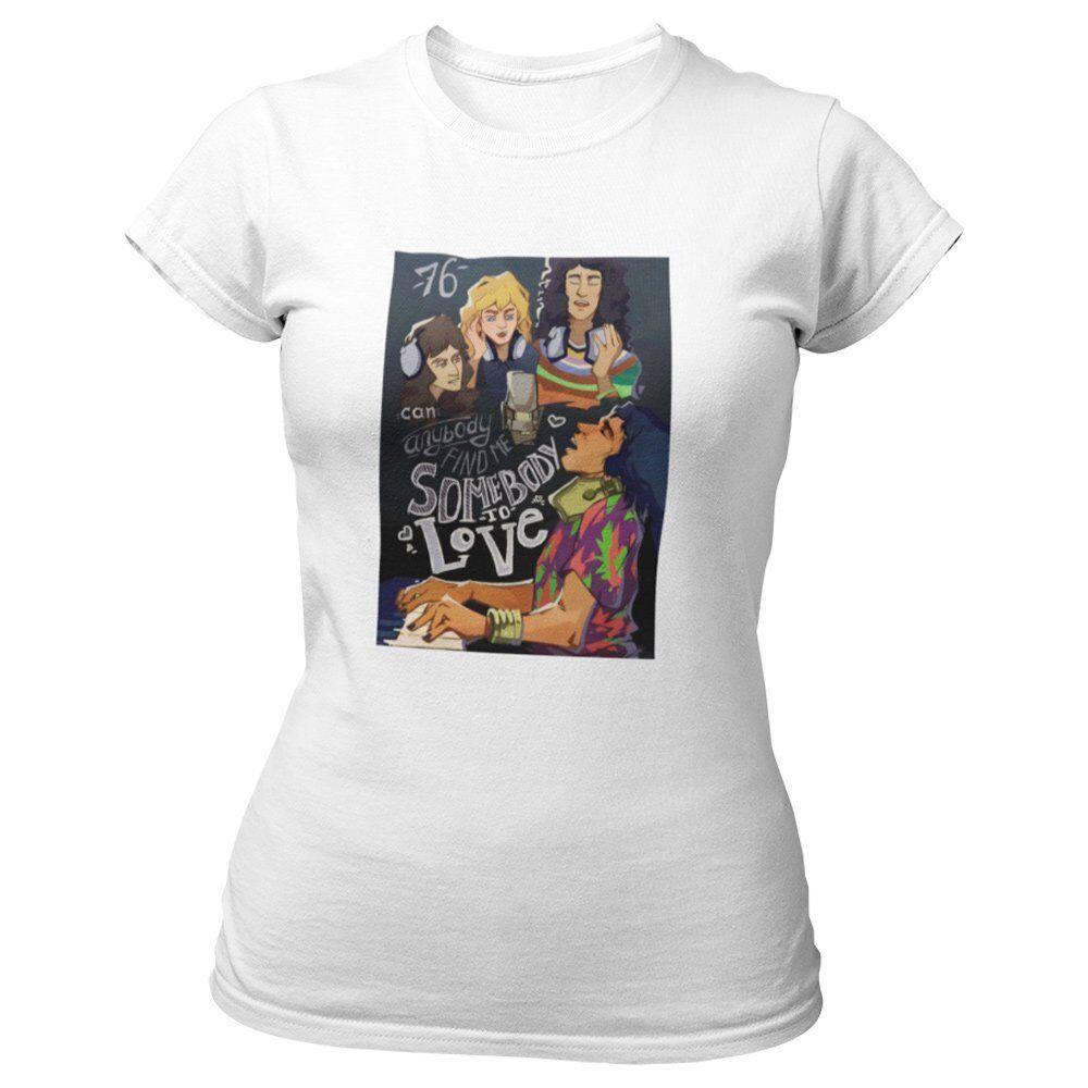 Pure Cotton Bio-Washed T-Shirt Chest Printed-Tribute to Queen-Freddie Mercury-Rock Music-Design-5-by ZingerTees-Unisex-EL9120493 - Image 8